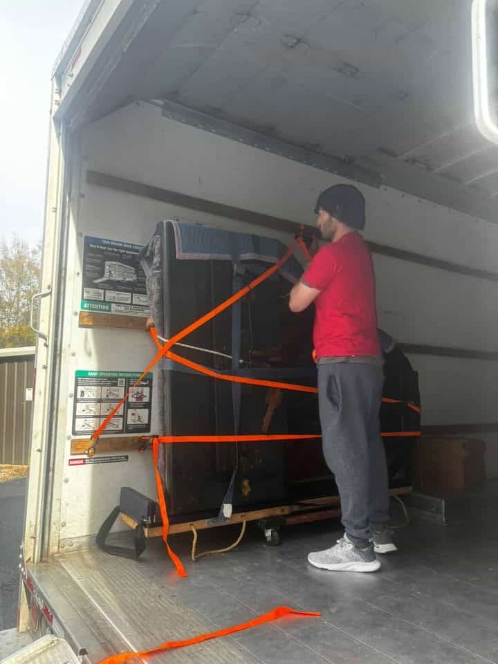 BBA Movers piano moving services